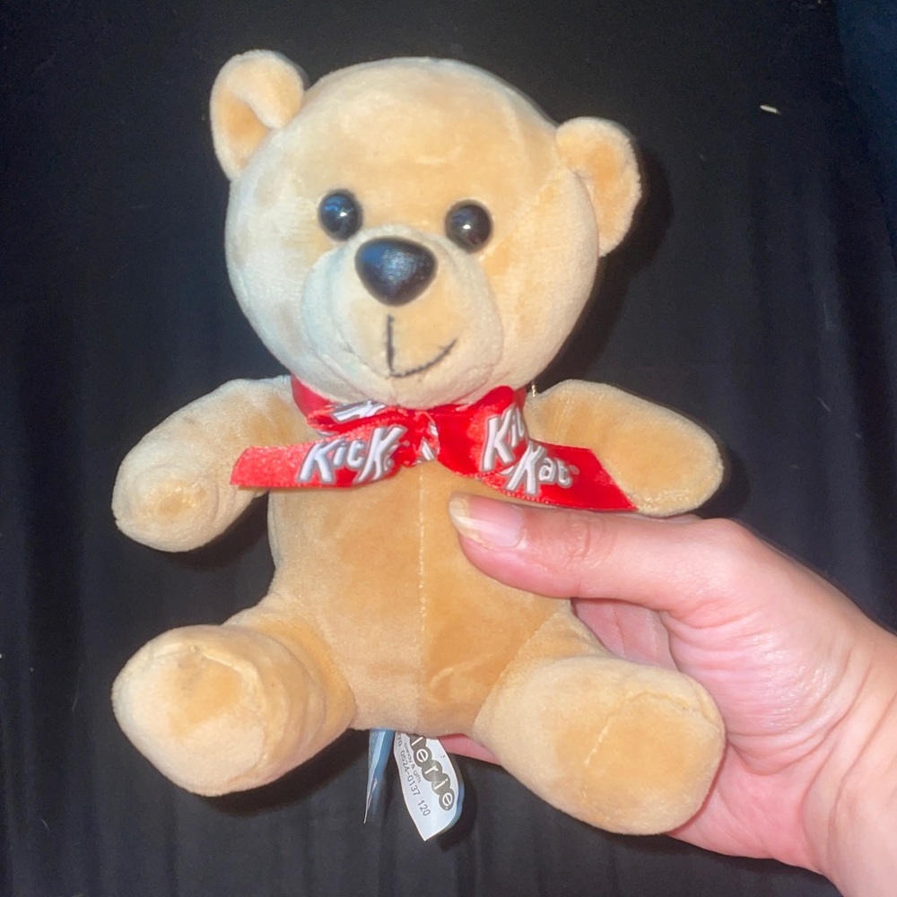 KitKat Plush Tan Teddy Bear